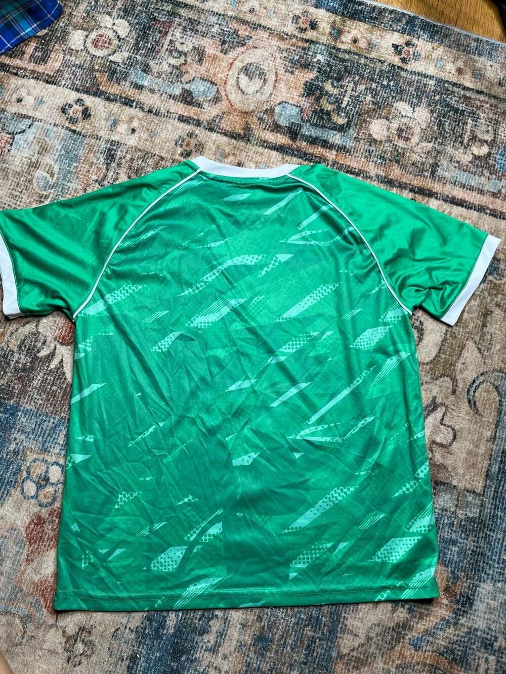 Lansdowne Ireland Drylans Performance Sublimated Shamrock Jersey T-Shirt - Picture 6 of 7